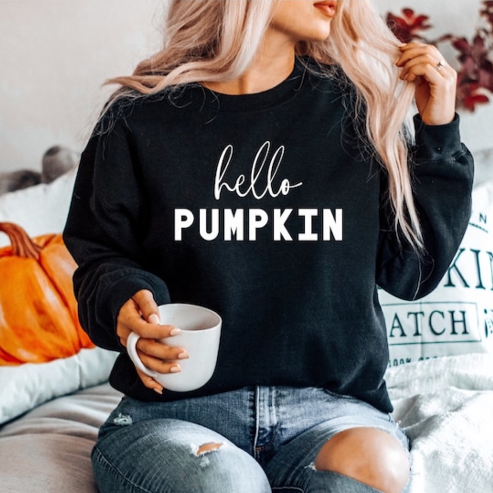 Hello Pumpkin Sweatshirt | fall Sweatshirt